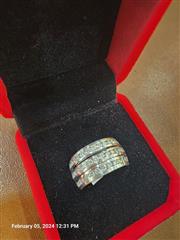 NORDSTROM Lady's Diamond Wedding Band 45 Diamonds 4.50 Carat T.W.